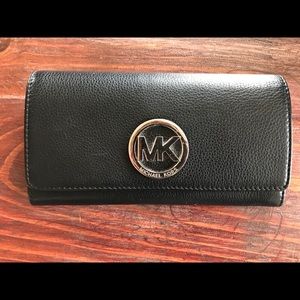 Michael Kors Leather Logo Wallet